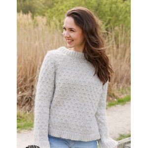 Northern Mermaid Sweater by DROPS Design - Blusenstrickmuster Größe. X - Large von Drops - Garnstudio