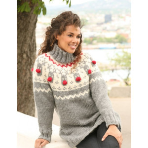 Rudolph by DROPS Design - Strickmuster mit Kit Pullover mit Rudolph Gr - XXX-Large von Drops - Garnstudio