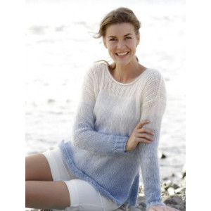 Sailing by DROPS Design - Strickmuster mit Kit Pullover mit Rippchen u - Large von Drops - Garnstudio