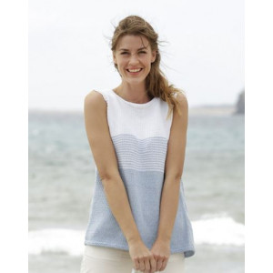 Sea Line by DROPS Design - Strickmuster mit Kit Top mit Streifenmuster - Small von Drops - Garnstudio