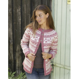 Selvik Jacket by DROPS Design - Strickmuster mit Kit Jacke Größen S - - Large von Drops - Garnstudio