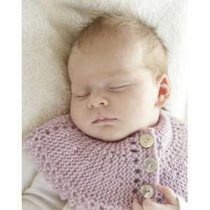 Serene by DROPS Design - Strickmuster mit Kit Baby-Deckchen Größen 0-4 - 0/3 mdr von Drops - Garnstudio