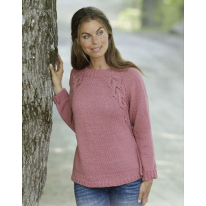 Sienna by DROPS Design - Strickmuster mit Kit Pullover Größen S - XXXL - Large von Drops - Garnstudio