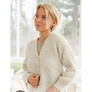 Snuggly Hug by DROPS Design - Strickjacke Strickmuster Größe XS - XXL - Small von Drops - Garnstudio