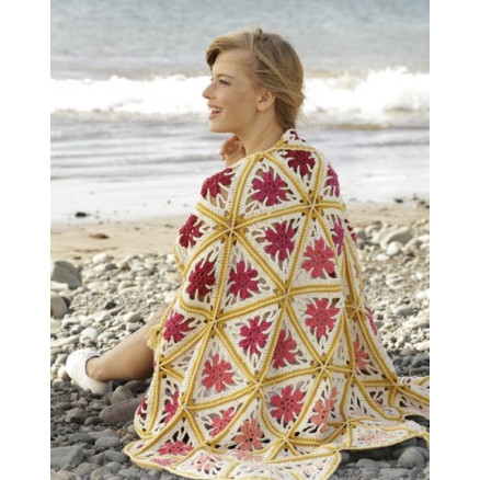 Spring Daze by DROPS Design - Häkelmuster mit Kit Decke 93x130cm Spring Daze by DROPS Design - Häkelmuster mit Kit Decke 93x130cm von Drops - Garnstudio