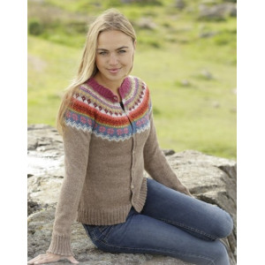 Stavanger Cardigan by DROPS Design - Strickmuster mit Kit Jacke mit ve - X-Large von Drops - Garnstudio