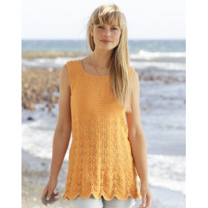 Sunkissed by DROPS Design - Strickmuster mit Kit Top Größen S - XXXL - Medium von Drops - Garnstudio