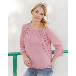 Sweet Heather by DROPS Design - Strickmuster mit Kit Pullover Größen S - Large von Drops - Garnstudio