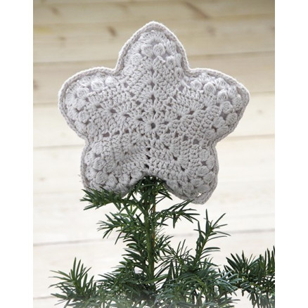 Top That! by DROPS Design - Häkelmuster mit Kit Weihnachtsstern 20x20cm Top That! by DROPS Design - Häkelmuster mit Kit Weihnachtsstern 20x20cm von Drops - Garnstudio