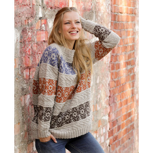 Valdres by DROPS Design - Strickmuster mit Kit Pullover Größen S - XXX - Small von Drops - Garnstudio