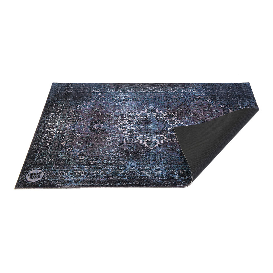 DrumNBase 130 x 90 cm Stage Mat Blue Drum Zubehör von DrumNBase