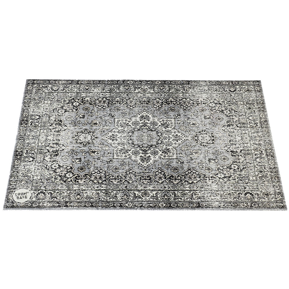 DrumNBase 130 x 90 cm Stage Mat Grey Drum Zubehör von DrumNBase