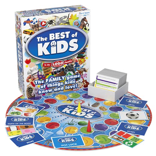 Drumond Park Logo Best of Kids Brettspiel, Brettspiel für Kinder, Familien-Kinder-Brettspiel, für Kinder, Familien-Brettspiele für Erwachsene und Kinder, ab 7 Jahren, Mehrfarbig, T73291 von Drumond Park