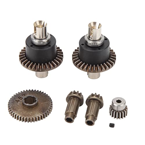 Dsacxixai Mittendifferential-Differenzialantriebsbaugruppe für 1/16 R/C-Auto SCY 16101 16102 16103 16201pro von Dsacxixai