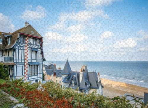 1000 Teile Puzzle für Erwachsene, Lernspiele, Familienpuzzle, Stadtbild, Frankreich, DIY-Puzzle, kreativer Spaß, klassisches Puzzle für Erwachsene und Kinder von Dsawqezh