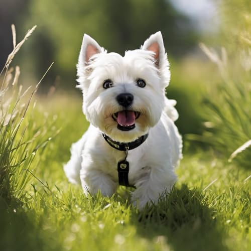 1000 Teile Puzzle für Erwachsene, herausforderndes Puzzle – West Highland White Terrier Hund – Puzzles für Jugendliche und Kinder, um ihr Gehirn zu trainieren, Holzpuzzle von Dsawqezh