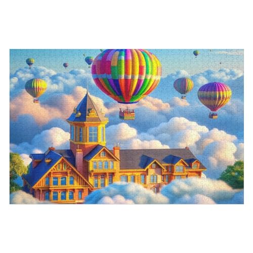 1000-teiliges Puzzle für Erwachsene – Blumen-Puzzles, geeignet für Jugendliche und Kinder, Lernspiele, Kunstdekorationen, Urlaubsgeschenke, lustige Puzzles von Dsawqezh