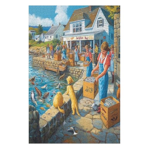 500-teiliges Puzzle für Erwachsene – Blumen-Puzzles, geeignet für Jugendliche und Kinder, Lernspiele, Kunstdekorationen, Urlaubsgeschenke, lustige Puzzles von Dsawqezh