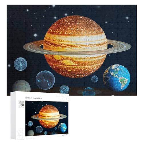 Jigsaw Puzzles 500 Teile Für Erwachsene Glow In The Dark Sonnensystem Planet Bild Puzzle Benutzerdefinierte Puzzles Aus Fotos Holzpuzzle Klassisches Puzzle Für Familie Hochzeit Geburtstag von Dsawqezh