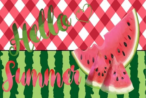 Puzzle 500 Teile für Erwachsene Kinder Hello Summer Wassermelonen Puzzle als lustige Wohnkultur, herausfordernde Puzzles für Erwachsene und Familie von Dsawqezh