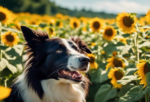 Puzzle für Erwachsene, Border Collie, Holzpuzzles für Erwachsene, 1000 Teile, einzigartige Geschenke für Wandkunst, Herausforderungspuzzle, Lernspiele, Familienpuzzles von Dsawqezh