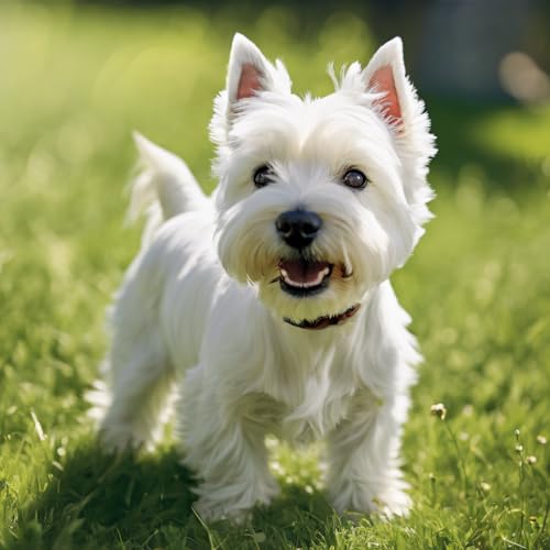 Puzzle für Erwachsene, West Highland White Terrier, Holzpuzzles für Erwachsene, 1000 Teile, einzigartige Geschenke für Wandkunst, Herausforderungspuzzles, Lernspiele, Familienpuzzles von Dsawqezh