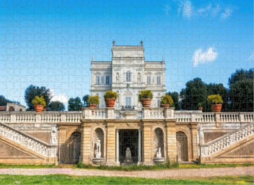 Puzzle für Erwachsene Puzzle 500 Teile Rom Italien Herausfordernde Geschenke für Puzzle-Liebhaber, Genießen Sie glückliche Zeit mit Freunden, Zimmer Wanddekoration von Dsawqezh