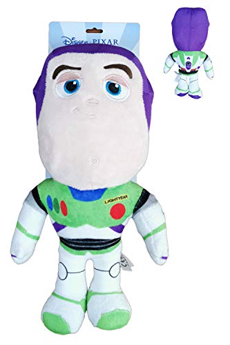 Dsney Toy Story - Plüsch Astronaut Buzz Lightyear, Weltraumsuperheld mit englischer Stimme, wenn Sie Ihre Hand 30 cm (11,80 Zoll) drücken Superweiche Qualität von Dsney