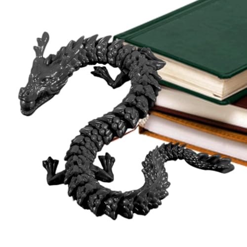 Dtaigou 3D-Drachen, artikulierter Drache - Flexibles Desktop-Haustierspielzeug,3D-Druck-Drachen-Montagespielzeug, bewegliche Drachenfiguren, Spielzeug für die Schreibtischdekoration von Chefs von Dtaigou