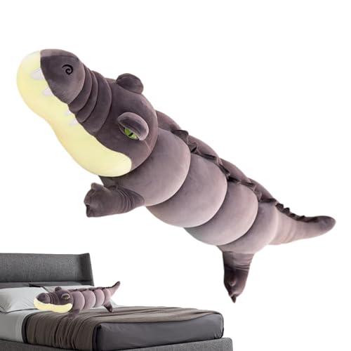 Dtaigou Alligator Toys Kissen,Alligator Plüschtier, Kuscheltier Krokodil, Kuscheltier Krokodil Plüschtier Entzückendes Alligatortier Plüschtier von Dtaigou