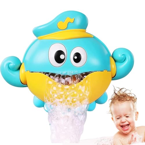 Dtaigou Bubble Maker für Badewanne, Badewanne Bubble Machine,Babybad Spielzeug Automatische Bubble Machine mit Musik - Safe Fun Bading Supplies, Kleinkindspiele für Geburtstage und Weihnachten von Dtaigou