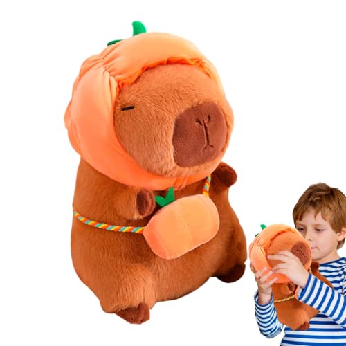 Dtaigou Capybara Plüsch, abnehmbares Capybara Spielzeug, Capybara Stofftier, Capybara Plüschtier, süße Wohndekoration für Wohnzimmer, Schlafzimmer, Arbeitszimmer von Dtaigou