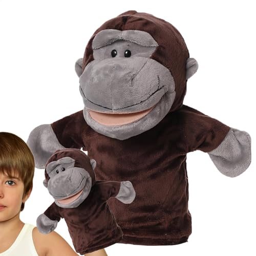 Dtaigou Handpuppen, Tierpuppen | 25 cm/9,84 Zoll niedliche Handpuppen | Lustige Cartoon -Puppe, Theateraufführungen für und Mädchen von Dtaigou