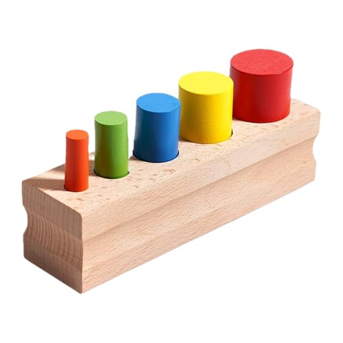 Dtaigou Holzspielzeug Frühes Lernen | Sensorisches Holz-Farbzuordnungsspiel - Lernspiel Pädagogisches Puzzle Interaktives Spielzeug Für Kleinkinder Kinder Mädchen Dtaigou Holzspielzeug Frühes Lernen | Sensorisches Holz-Farbzuordnungsspiel - Lernspiel Pädagogisches Puzzle Interaktives Spielzeug Für Kleinkinder Kinder Mädchen von Dtaigou