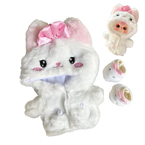 Dtaigou Kleidung für Kuscheltiere,Babypuppenkleider | Babypuppenzubehör 20cm Plüschpuppenkleidung - Puppen-Outfit, Puppenkleidung und Zubehör für Spieler, Sammlung, Thementreffen, Plüschpuppe, von Dtaigou