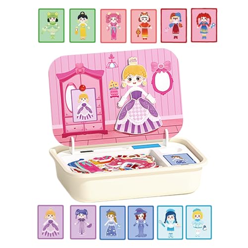 Dtaigou Magnetische Puzzles Für Kinder - Holz Magnet Puzzle Brettspiel Mit Aufbewahrungsbox,Pädagogisches Lernspielzeug Für Kinder - Mädchen Kleinkinder Dtaigou Magnetische Puzzles Für Kinder - Holz Magnet Puzzle Brettspiel Mit Aufbewahrungsbox,Pädagogisches Lernspielzeug Für Kinder - Mädchen Kleinkinder von Dtaigou