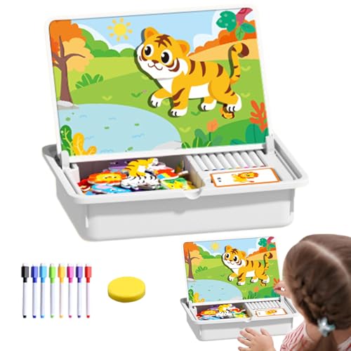 Dtaigou Magnetisches Gesicht Anziehen - Doppelseitiges Vorschule Lernspielzeug,Gesichtsverkleidung Zuordnungsspiel Bildungsspiel - Für Reise Kindergarten Weihnachten Geschenk Dtaigou Magnetisches Gesicht Anziehen - Doppelseitiges Vorschule Lernspielzeug,Gesichtsverkleidung Zuordnungsspiel Bildungsspiel - Für Reise Kindergarten Weihnachten Geschenk von Dtaigou