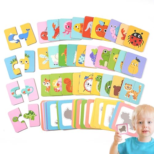 Dtaigou Memory Kartenspiel | Lernspiele - Knobelspiel Sortierspiel Für Kinder Ab 3 Jahre Kindergarten Vorschule Aktivität Dtaigou Memory Kartenspiel | Lernspiele - Knobelspiel Sortierspiel Für Kinder Ab 3 Jahre Kindergarten Vorschule Aktivität von Dtaigou