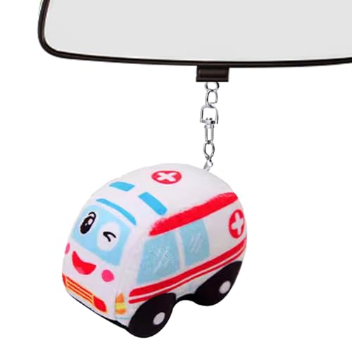 Dtaigou Niedlicher Plüsch Schlüsselanhänger, Feuerwehr Auto Plüsch Anhänger Schlüsselband, Pädagogisches Spielzeug für Vorschulkinder und Mädchen für Geburtstag Feiertag Tasche Rucksack Reisen Dtaigou Niedlicher Plüsch Schlüsselanhänger, Feuerwehr Auto Plüsch Anhänger Schlüsselband, Pädagogisches Spielzeug für Vorschulkinder und Mädchen für Geburtstag Feiertag Tasche Rucksack Reisen von Dtaigou