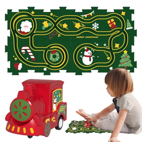 Dtaigou Puzzle-Autobahn-Set,Puzzle-Racer-Kinder-Autobahn-Set | Lernspiele Rennbahn-Autospielzeug | Lernspielzeug, Cartoon-Autobahn, Kleinkindspielzeug, Feinmotorikspielzeug, Lernaktivitäten im von Dtaigou