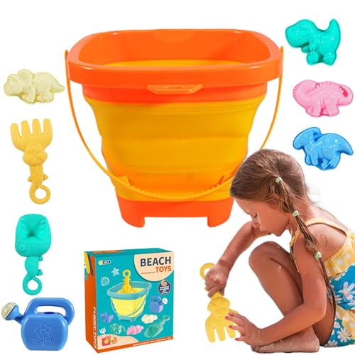 Dtaigou Spielzeug für Kinder, sandspielzeug, 8X Sandbox Toys, Lustiges -Tool -Kit, Partyzubehör, Hinterhofspiel für Kinder im Alter von 3+ von Dtaigou