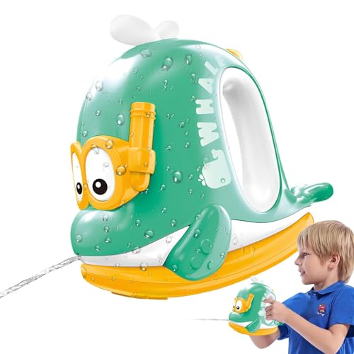 Dtaigou Strandwasserspray für Kinder,Außenwasserspray für Kinder | Spielcenter-Wassersprüher - Langstrecken-Wasserspritzer, automatische Wasseraufnahme, elektrisches Delfinspielzeug für Jungen und von Dtaigou