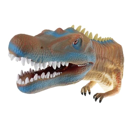 Dtaigou Tier-Handpuppen,Dinosaurier-Handpuppe | Realistisches Dinosaurier-Tierspielzeug - Rollenspiel-Tierkopfspielzeug, interaktives Handpuppenspielzeug zum Geschichtenerzählen und Lehren von Dtaigou
