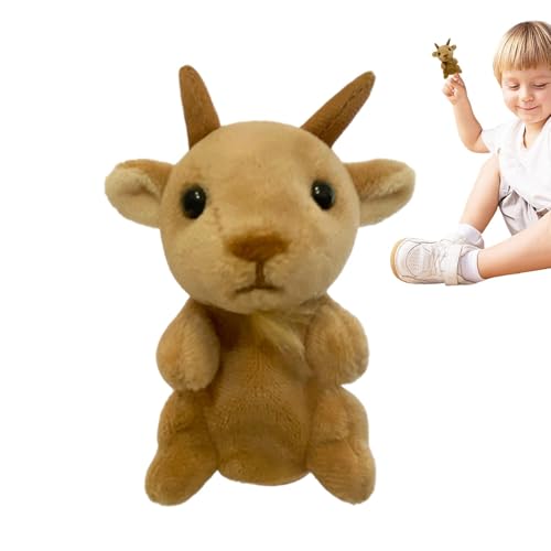 Dtaigou Tierpuppen,Handpuppen - Plüschtier Spielzeug Stoffpuppe,Handpuppen-Plüschtierspielzeug für Erwachsene und Kleinkinder, fantasievolles Rollenspiel und Geschichtenerzählen von Dtaigou