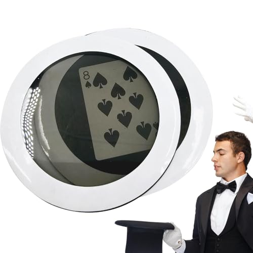 Dtaigou Zaubertrickkarten, Zauberspielkarten - Mirror Poker Zaubertricks,Magische Pokerkarten, Spielkarten, Spiegeltrickkarten für Anfänger, Vorhersage-Zaubertricks für Zuhause von Dtaigou