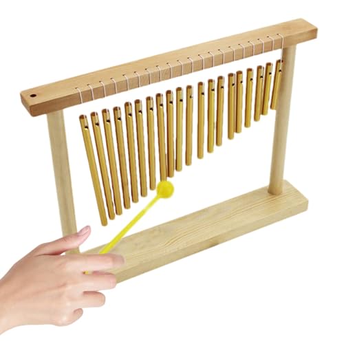 Einreihiges Bar-Chimes-Schlaginstrument, Tisch-Windspiel, Percussion-Windspiel, Percussion-Windspiel-Musikinstrument mit Schlägel von Dtaigou