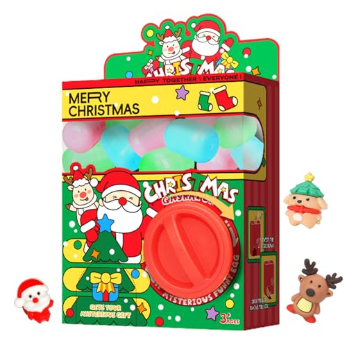 Halloween Gashapon Machine Toy, Klauenmaschine mit Weihnachtsthemen, Preisspenderspielzeug, Gashapon -Klauenspiel, lustiges interaktives Spiel für Mädchen Halloween Gashapon Machine Toy, Klauenmaschine mit Weihnachtsthemen, Preisspenderspielzeug, Gashapon -Klauenspiel, lustiges interaktives Spiel für Mädchen von Dtaigou