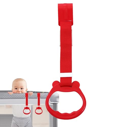 Playpen -Pull -Up -Ringe, Babypartpenring, Babybett -Stand -up -Ringe, Wanderübungen Assistent Pull -Up -Griffe, verstärkt das Greifen und Ziehen von Fähigkeiten für jungens Mädchen von Dtaigou