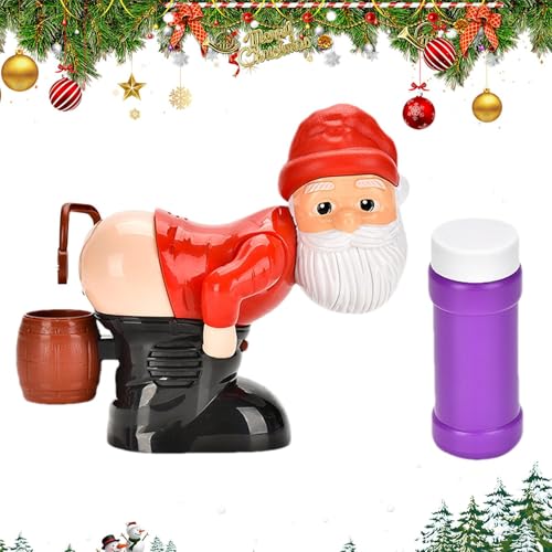 Santa Fart Bubble Machine, entzückende Santa tragbare Bubble Machine für Urlaubsfeiern und Spaß im Freien bringt Freude und Lachen Santa Fart Bubble Machine, entzückende Santa tragbare Bubble Machine für Urlaubsfeiern und Spaß im Freien bringt Freude und Lachen von Dtaigou