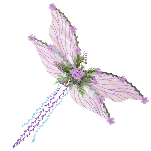 Schmetterlingsflügel mit 3D - und Blättern , Feenflügel Kinder, Dress -up -Requisiten, Kostümzubehör für Mädchen Frauen Fantasy -Konvention Ereignisbühne Auftritt Schmetterlingsflügel mit 3D - und Blättern , Feenflügel Kinder, Dress -up -Requisiten, Kostümzubehör für Mädchen Frauen Fantasy -Konvention Ereignisbühne Auftritt von Dtaigou